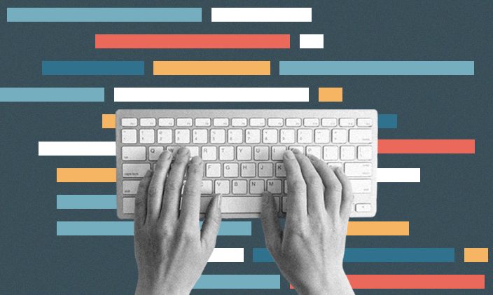 Computer development environment with code panels